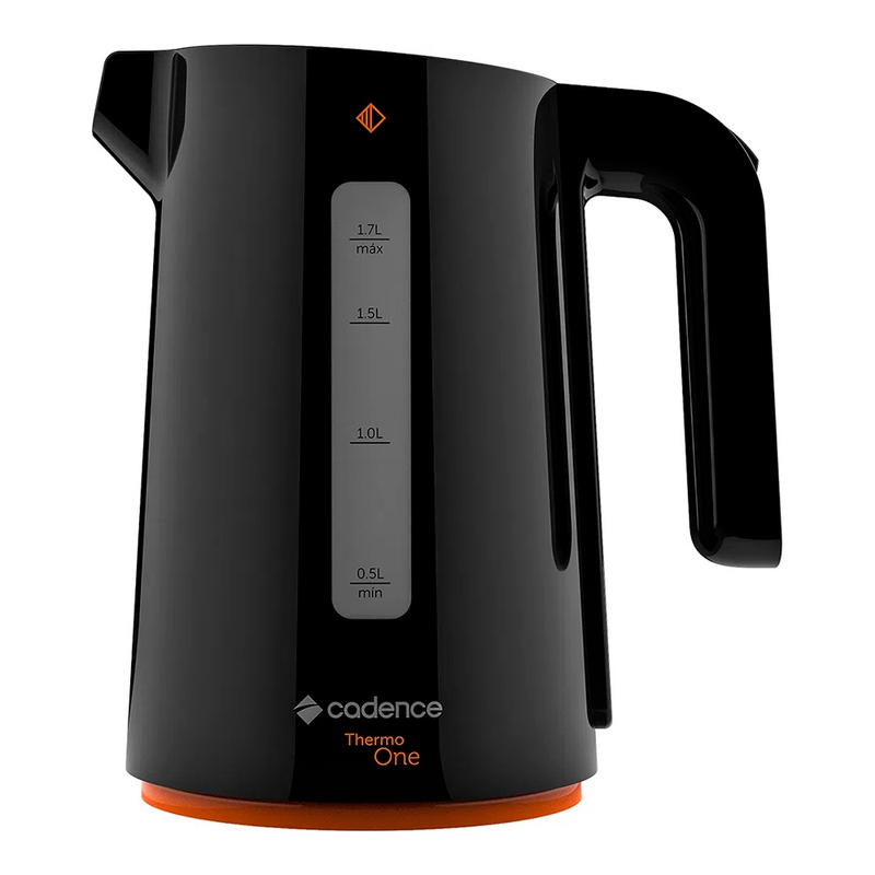 Chaleira Elétrica Cadence Contrast CEL388 1,7 Litros Thermo One Luz Indicadora Porta Fio
